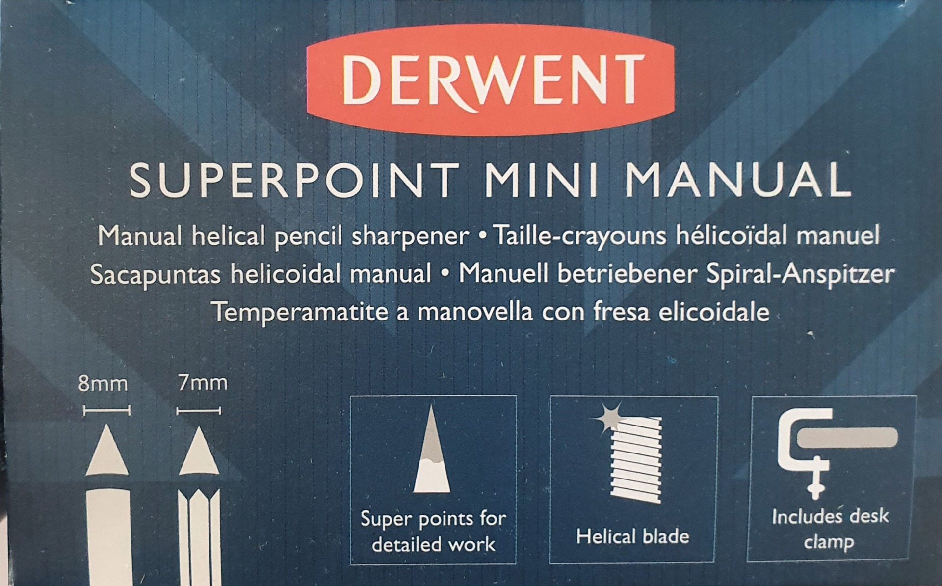 rem was thuis Derwent superpoint mini puntenslijper - Derwent - teken- en  schildermaterialen