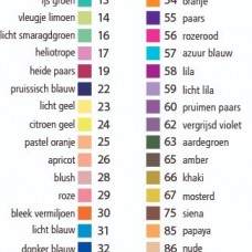 Caneta Hidrográfica Pen 68 Brush Estojo Com 24 Unidades STABILO