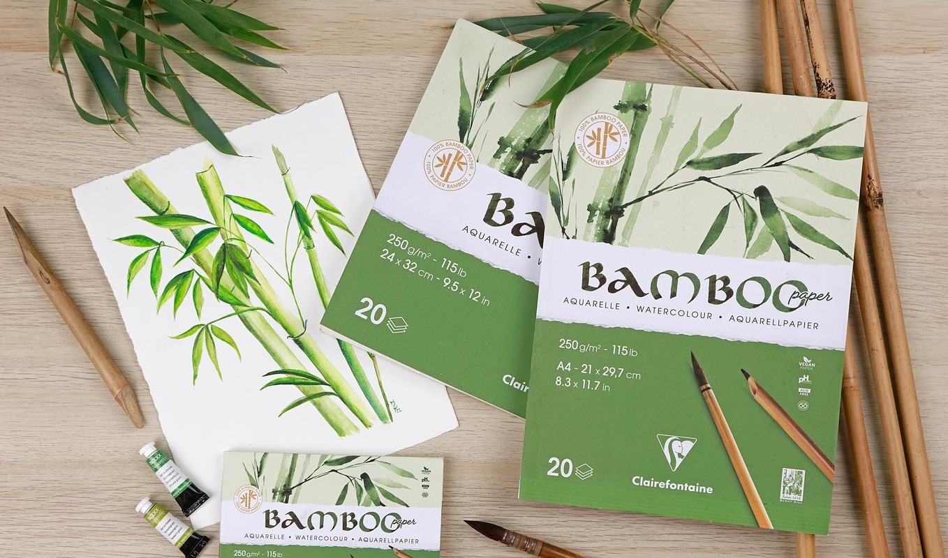 Carnet aquarelle Bamboo 250g/m²