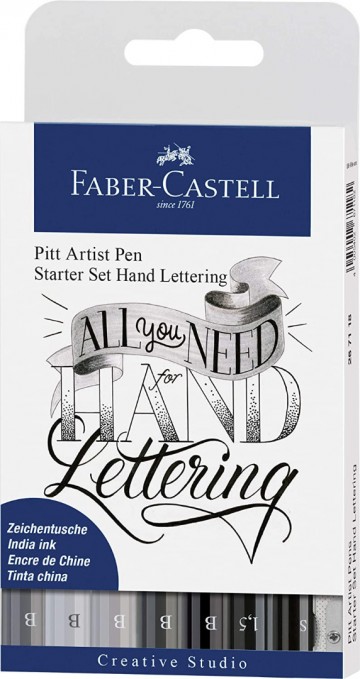 007 faber castell handlettering starter set