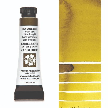1054 daniel smith aquarelverf rich green gold