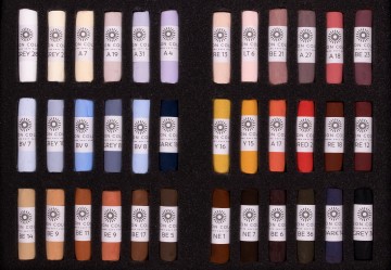 Unison pastels set 36 hele kleuren dierenportret trastjpg