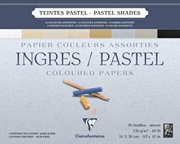 1077 Clairefontaine Ingres pastelpapier