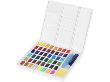 1244 faber castell aquarel watercolour box 48 kleuren