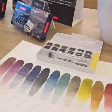 Derwent Graphitint paint pan