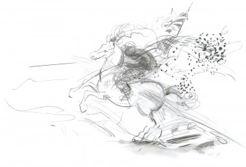 1398 faber castell houtskoolstaafjes 12 stuks 5 8 mm tekening