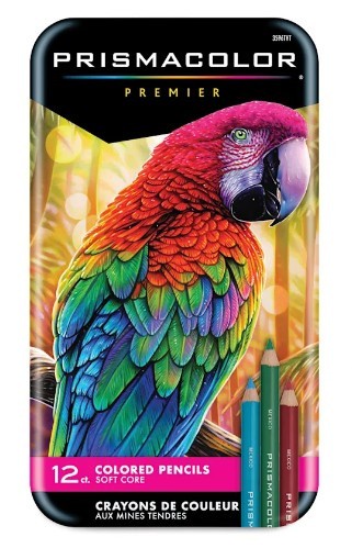 1508 prismacolor 12 papagaai