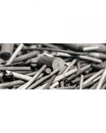 1552 coates houtskool 30 assorted short sticks