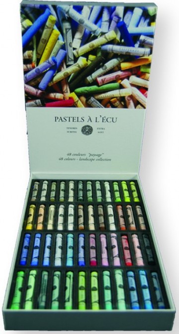 1559 sennelier 48 pastels landscape