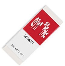 1654 caran dache gum voor grafiet en kleurpotlood