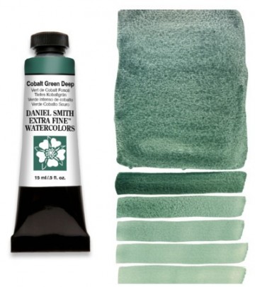 1715 daniel smith watercolor 15ml cobalt green deep