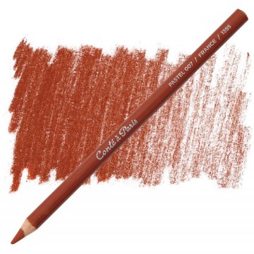 1726 07 conte pastelpotlood roodbruin