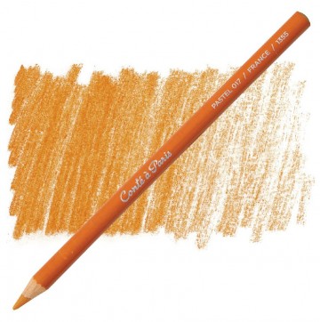 1726 17 conte pastelpotlood okergeel