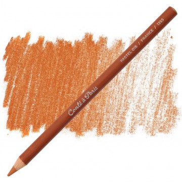 1726 18 conte pastelpotlood ongebrande sienna