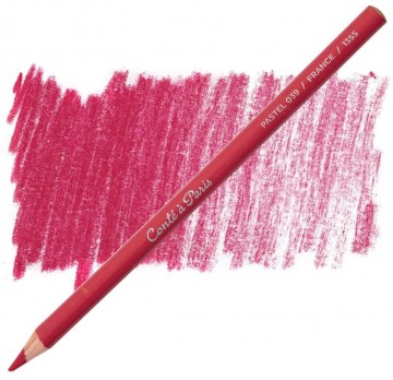 1726 39 conte pastelpotlood granaat rood