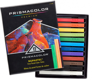 1850 prismacolor nupastel 12 stuks