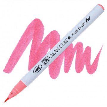 1988 021 kuretake zig clean color real brush light carmine