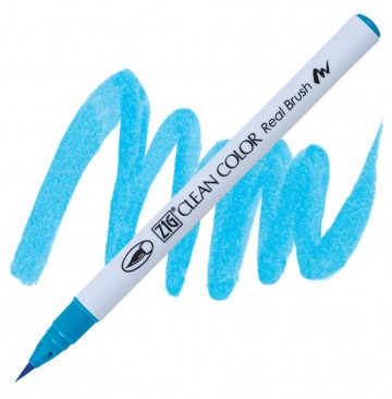 1988 031 kuretake zig clean color real brush cobalt blue