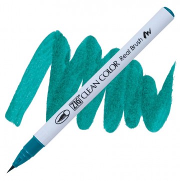 1988 033 kuretake zig clean color real brush persian green