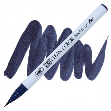 1988 035 kuretake zig clean color real brush deep blue