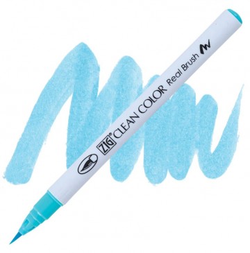 1988 036 kuretake zig clean color real brush light blue