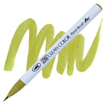 1988 046 kuretake zig clean color real brush mid green
