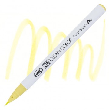 1988 055 kuretake zig clean color real brush pale yellow