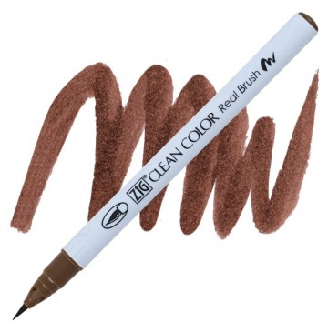 1988 065 kuretake zig clean color real brush mid brown