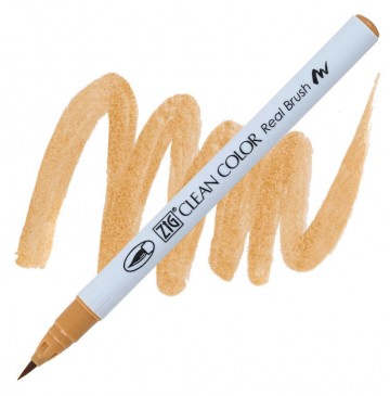 1988 072 kuretake zig clean color real brush beige