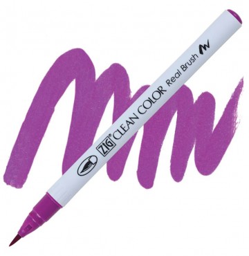 1988 082 kuretake zig clean color real brush purple