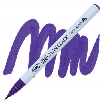 1988 084 kuretake zig clean color real brush deep violet