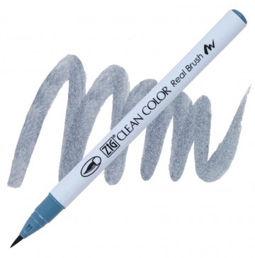 1988 092 kuretake zig clean color real brush blue grey