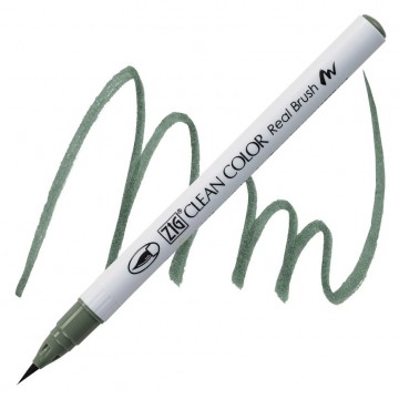 1988 403 kuretake zig clean color real brush green grey