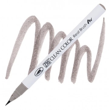 1988 903 kuretake zig clean color real brush platinum brown