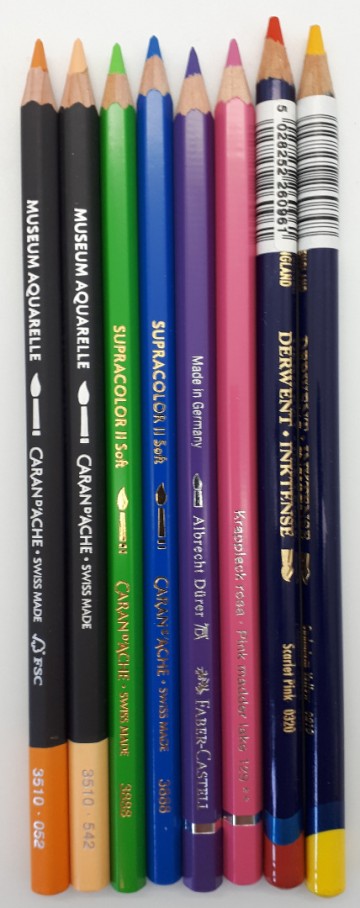 probeerset aquarelpotloden