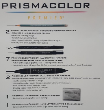 prismacolor handlettering advanced