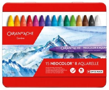 2071 caran d ache neocolor ii 15 stuks