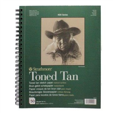 2080 strathmore toned tan schetsboek