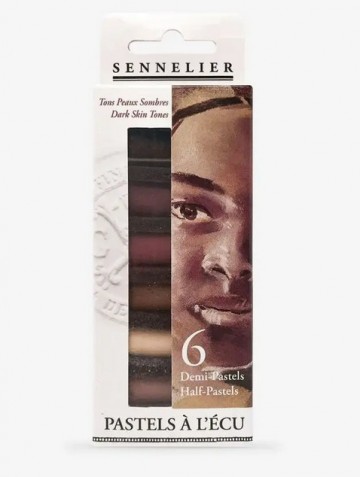 2125 sennelier pastel dark skintones