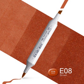 2127 copic sketch alcohol marker e08