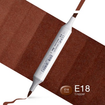 2127 copic sketch alcohol marker e18