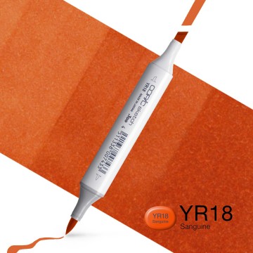 2127 copic sketch alcohol marker yr18