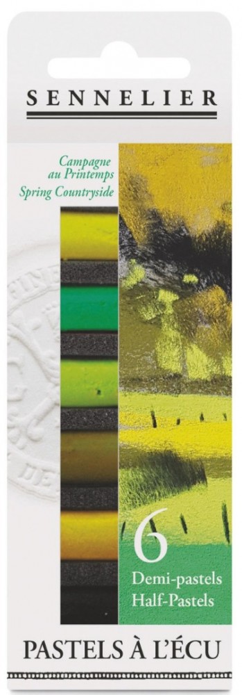 2127 sennelier pastel spring countryside
