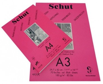 2140 schut tekenblok a4