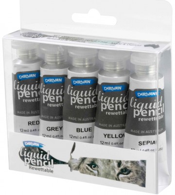 Derivan liquid pencil wateroplosbaar