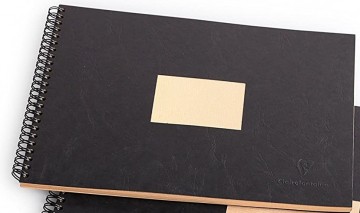 2189 clairefontaine schetsalbum kraftpapier a4 60 vel 90 gram