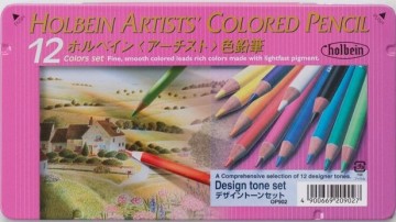 2206 holbein kleurpotlodenset design