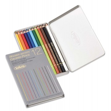 2207 holbein kleurpotlodenset basic nieuwe verpakking