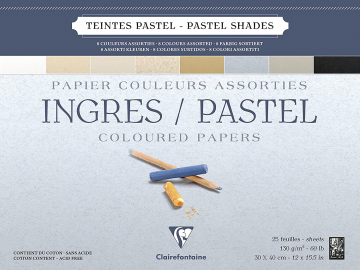 2225 clairefontaine ingres pastelpapier