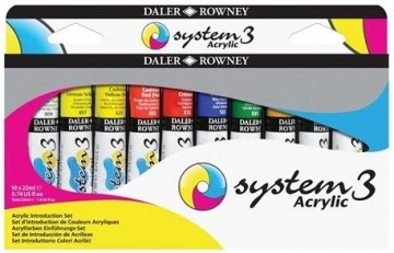 2247 daler rowney system3 acrylic introductieset system3 set